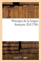 Litterature- Principes de la Langue Française