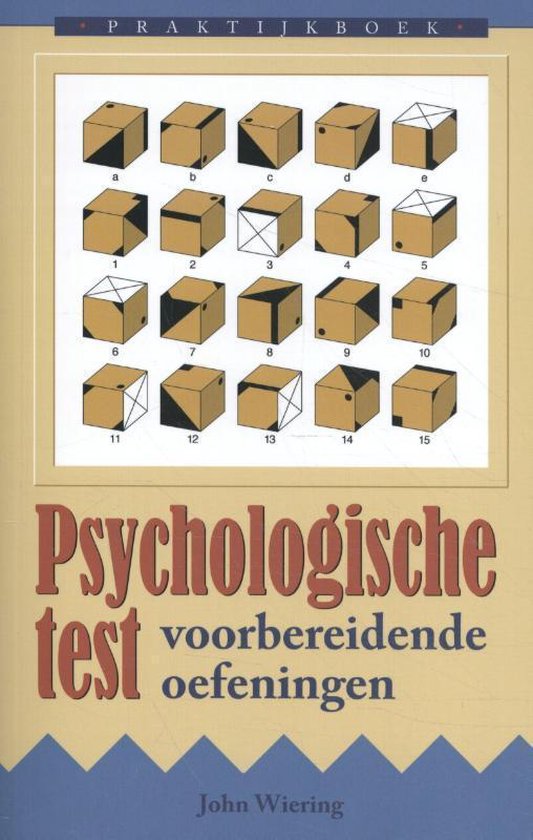 Boek cover Praktijkboek psychologische test van John Wiering (Paperback)