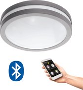 EGLO Locana-C Smart ceiling light Zilver, Wit Bluetooth