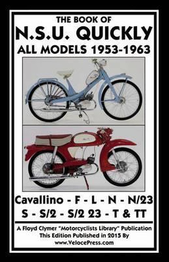 Book of the Nsu Quickly All Models 1953-1963 - cover