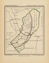 Historische kaart, plattegrond van gemeente Berkel en Rodenrijs in Zuid Holland uit 1867 door Kuyper van Kaartcadeau.com