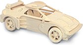 Bouwpakket 3D Puzzel Ferrari F40 GT- hout