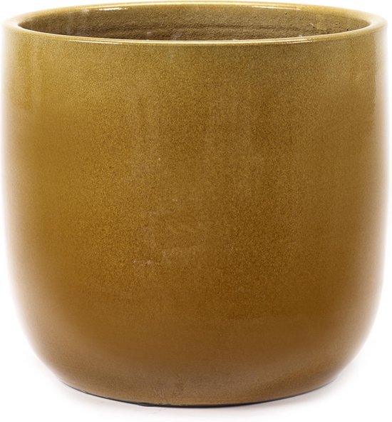 Serax Bloempot Pot Honey Geel D 26 cm H 24 cm | bol.com