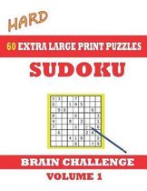 Sudoku 60 Hard Extra Large Print Puzzles