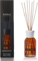 Millefiori Milano Geurstokjes 250 ml - Vanilla & Wood