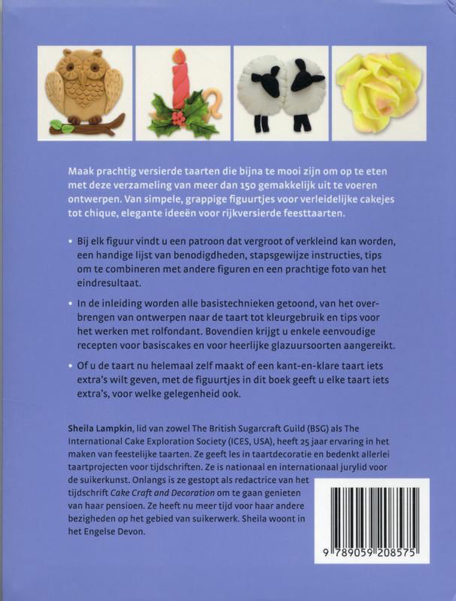 Taartdecoraties - back cover