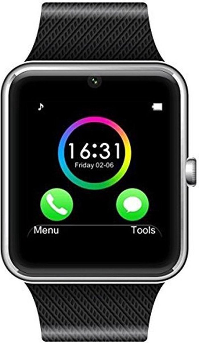 SmartWatch-Trends Bluetooth SmartWatch - Met SIM Kaart Slot - Android -  Zilver- | bol.com