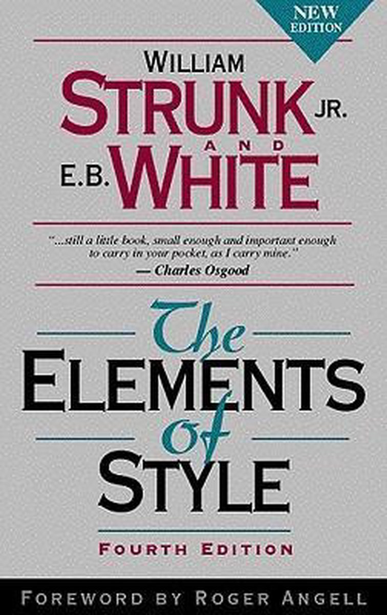 the elements of style eb white the elements of style eb white