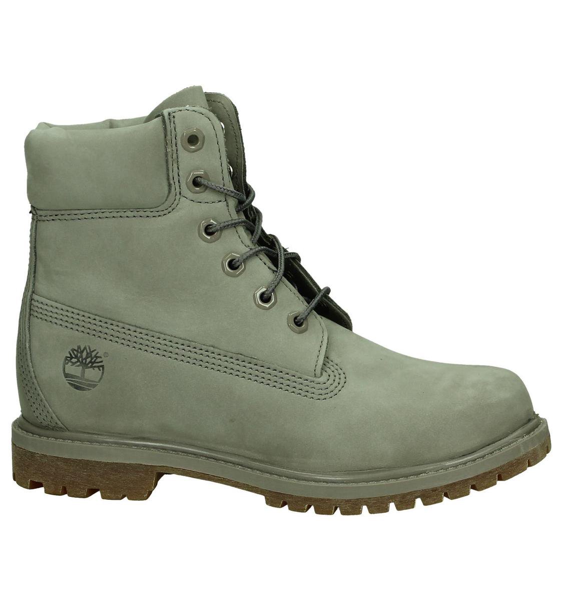 Timberland 6in Premium Boot Bottines stoer Dames – Steeple Waterbuck Monochromatic Grijs