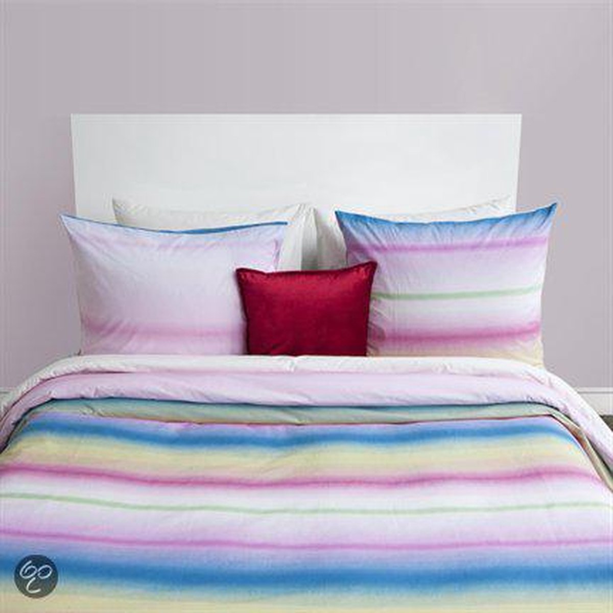 Heckettlane HNL Pure Cotton Jerry Dekbedovertrek - Eenpersoons - 140x200/220 cm - Multi