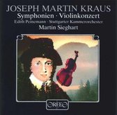 Kraus Violinkonzert, Symphonien
