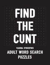 Find The Cunt Vagina Synonyms Adult Word Search Puzzles