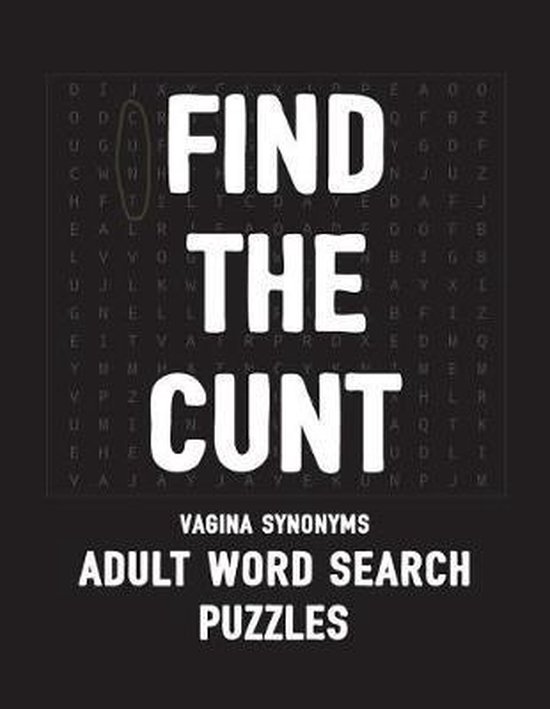 find-the-cunt-vagina-synonyms-adult-word-search-puzzles-9781098866754-salty-bitch-bol