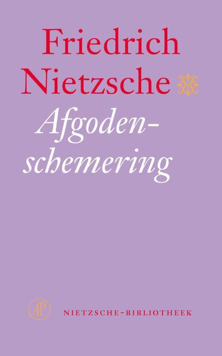 Omslag van Nietzsche-bibliotheek 2 - Afgodenschemering
