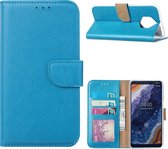 Xssive Hoesje voor Nokia 9 PureView - Book Case Turquoise