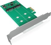 ICY BOX IB-PCI210 interfacekaart/-adapter M.2 Intern