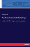 Populäre wissenschaftliche Vorträge