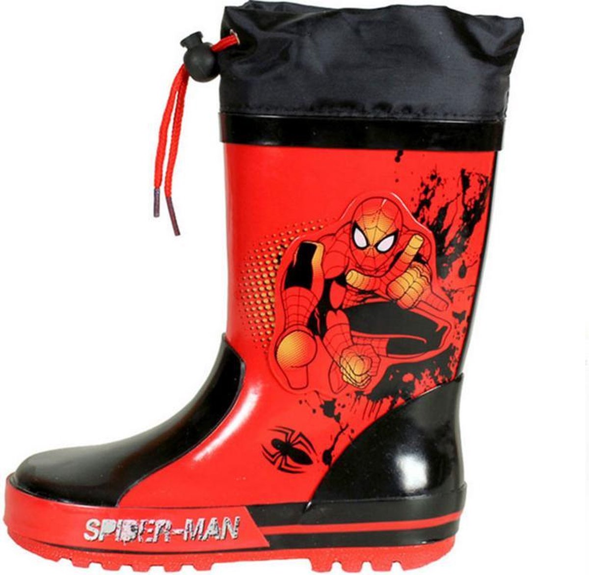 Spelen met Hoogland Concessie Spiderman regenlaarzen maat 26 | bol.com