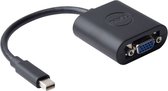 DELL 470-13630 changeur de genre de câble VGA FM Mini DisplayPort M Noir