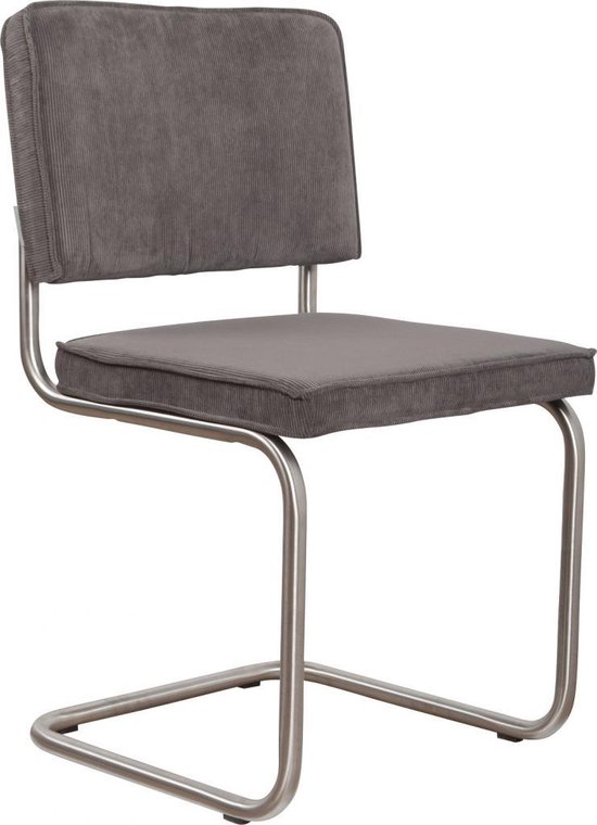 Zuiver Ridge Rib Brushed Stoel