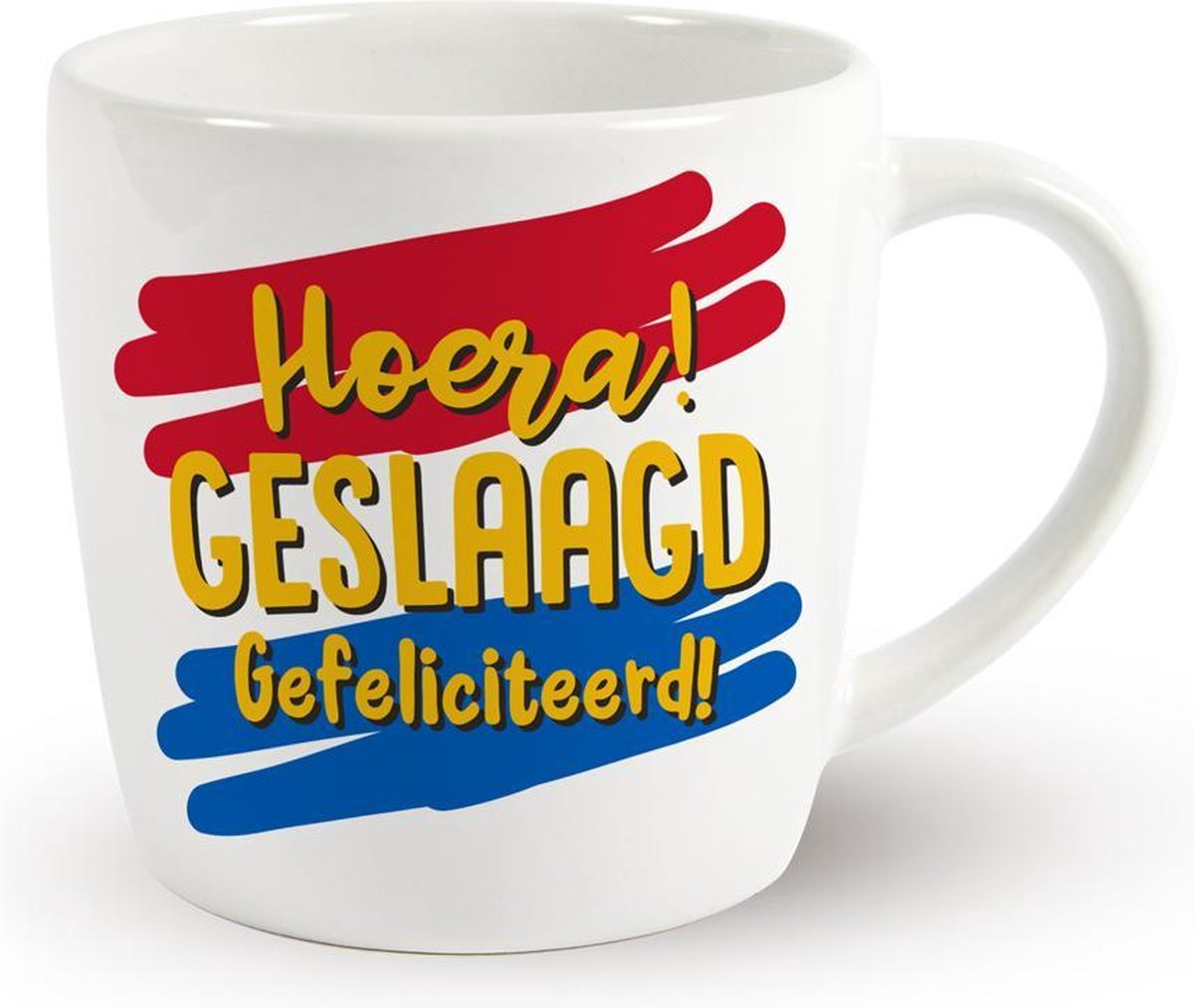 mok geslaagd - Hoera ! Geslaagd Gefeliciteerd!