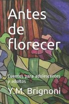 Antes de florecer