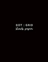 Dot Grid Black Paper