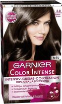 3 stuks - Garnier Intense Color Haarverf - Nr 3.0 - Voordeelverpakking