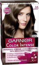 3 stuks - Garnier Color Intense Coloration Samtbraun 5.0 1 - Voordeelverpakking