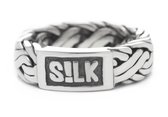 SILK Jewellery - Zilveren Ring - Double Fox - 343.20 - Maat 20