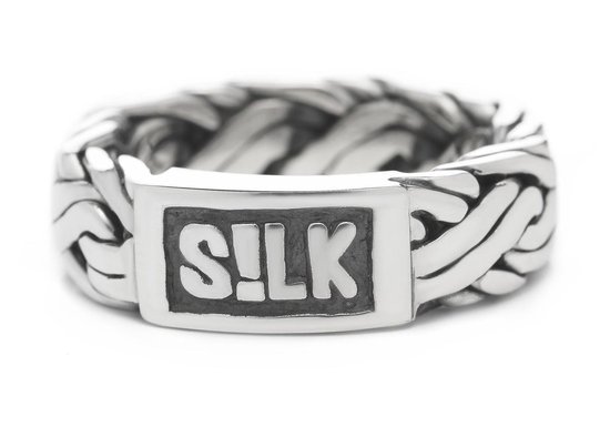 SILK Jewellery - Zilveren Ring - Double Fox - 343.20 - Maat 20