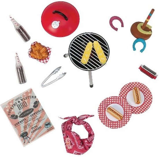 Our Generation Barn Dance & Bbq Set voor poppen Excl poppen bol