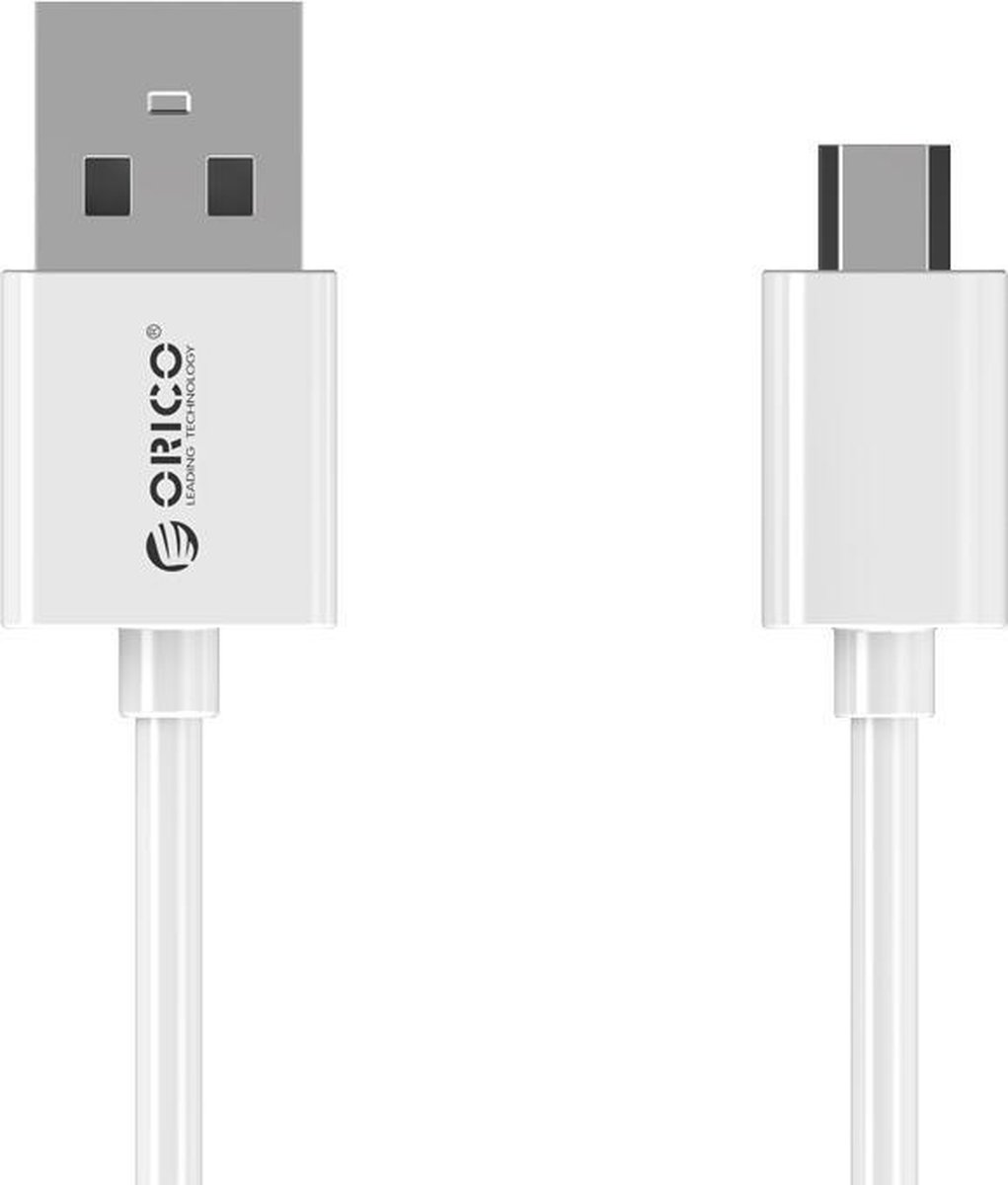 Orico USB Kabel naar Micro-USB kabel 3A - 1M - Wit