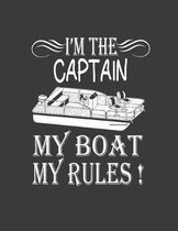 I'm the Captain My Boat My Rules