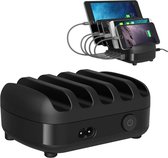 Orico Smart Charging Docking Station 40W (5 USB Ports)  - Zwart