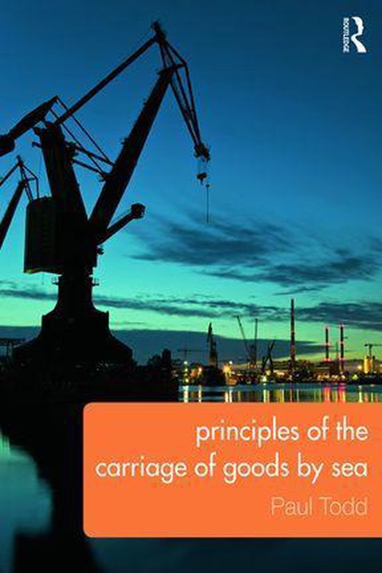 Principles of the Carriage of Goods by Sea - cover