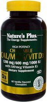 Cal/Mag/Vit D3 Vanilla Flavored (60 Chewable Tablets) - Nature's Plus