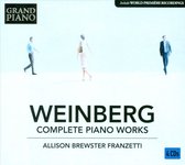 Allison Brewster Franzetti - Weinberg: Complete Piano Works (4 CD)