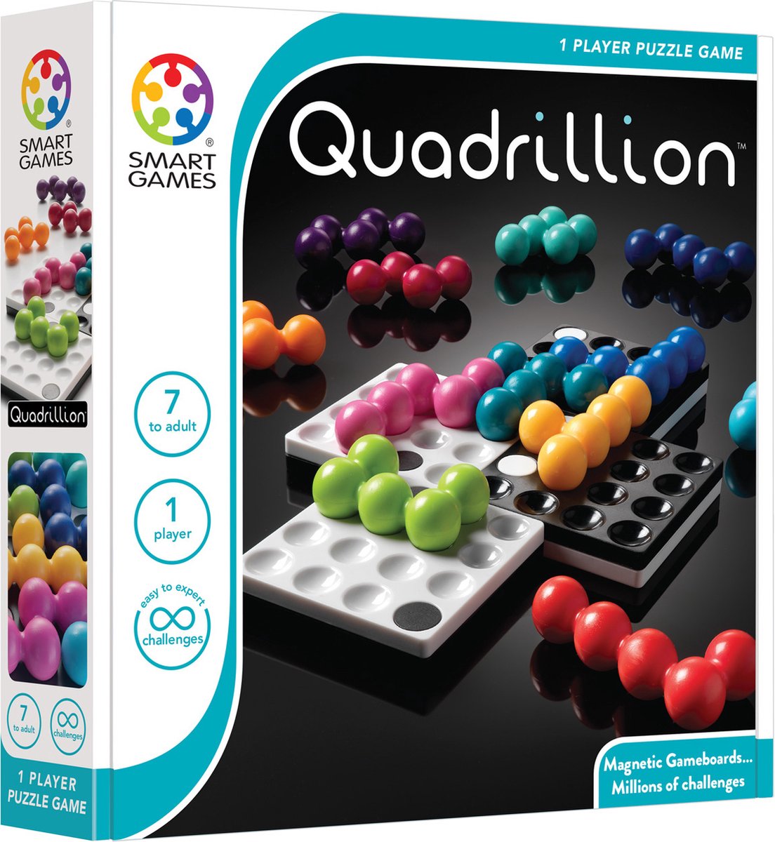SmartGames - Quadrillion - Oneindig aantal opdrachten - Hersenkraker