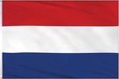 Extra Large  | Nederlandse vlag 150 x 225 cm | Hollandse Gevelvlag met ringen