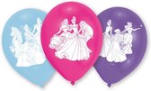 Amscan Balloons Princess 23 Cm Bleu / rose / violet 6 pièces
