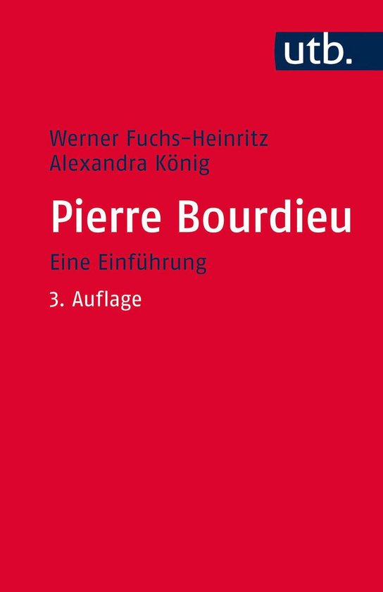 Pierre Bourdieu Ebook Werner Fuchs Heinritz 9783846342336 Boeken 