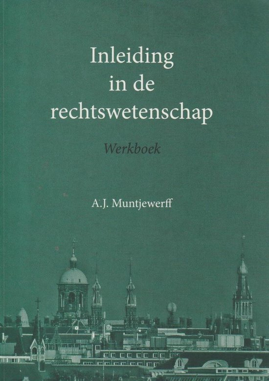 Werkboek Inleiding in de rechtswetenschap - cover
