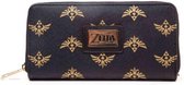 Zelda - Hyrule dames portemonnee met all over print zwart