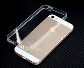 Telefoonhoesje voor iPhone 5s Transparant - Dun flexibel siliconen