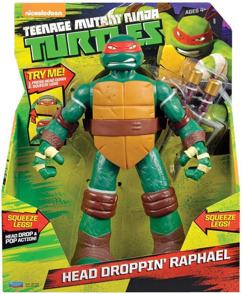 Teenage Mutant Ninja Turtles Head Droppin' Raphael | bol.com