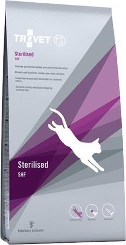 TROVET Sterilised SHF Kat - 10 kg