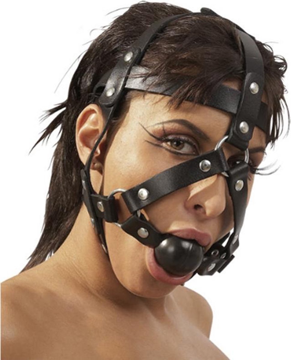 Masque Respirant Avec Harnais De Tête - Accessoire SM, Couples, Jeu De Rôle - Neuf