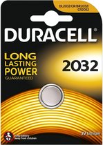 Duracell CR2032 Knoopcel Batterij - 1 stuk