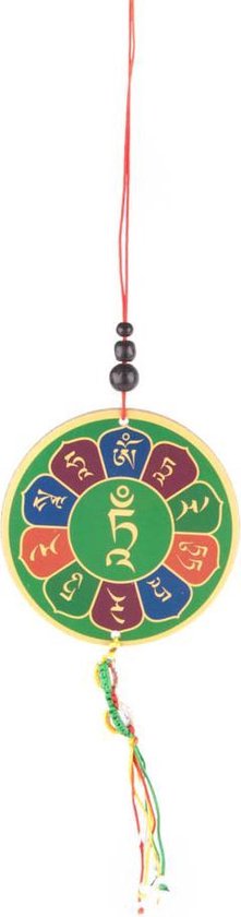 Groene Tara - Autoraamhanger - Raamhanger - Groene Tara en Dorje